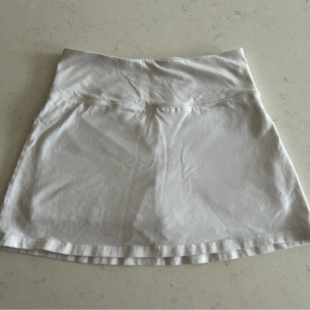Hollister Women's White Mini Skirt